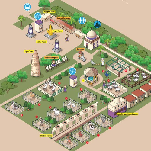 Farm's Map Design by Malim