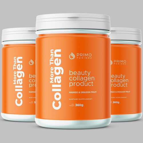 Design di Looking For Simple Attention Grabbing Collagen Product Label di atensebling