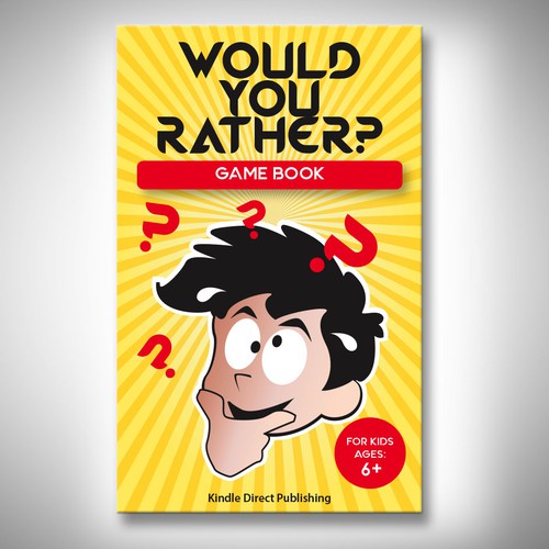 Fun design for kids Would You Rather Game book デザイン by Julian Jabez