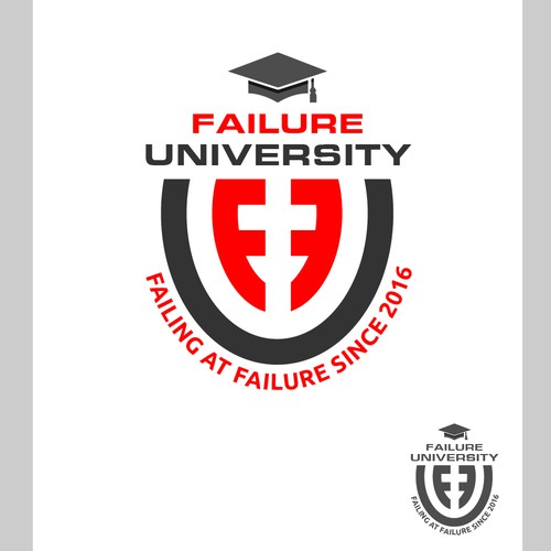 Edgy awesome logo for "Failure University" Réalisé par Craft4Web