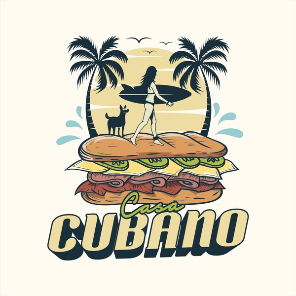 Design by Yudiesain titled "LOGO CASA CUBANO"