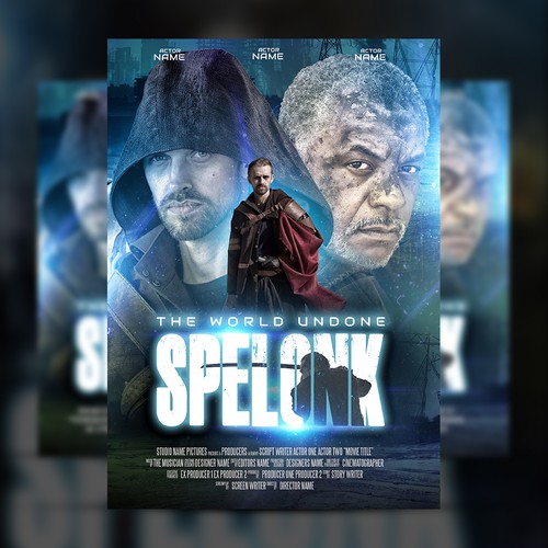 Poster for Apocalyptic sci fi film Design by EPH Design