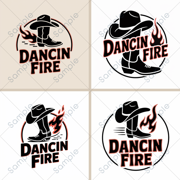 DANCIN FIRE needs a logo suggesting our music promotes dancing motion/movement