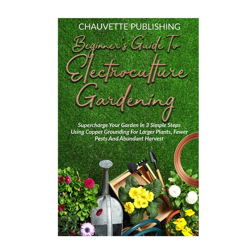 unique ebook cover for gardening book Design by DezignManiac