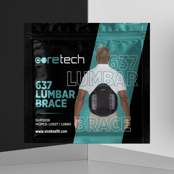 Luxury Sporty Brace Brand Packaging