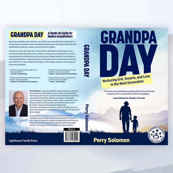 "Grandpa Day" Book Cover Design