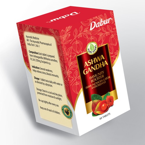 Premiumising Dabur's Pure Herbs range Design by Debdutta*