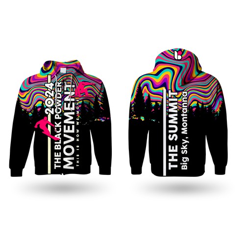 Diseño de Need an eye-catching hoodie design aimed at African American Skiers & Snowboarders. de Higher Graphics