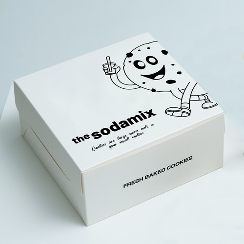 Single Cookie Box Design by Madushantha