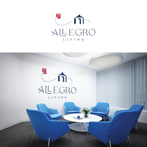 Merged Logo Design by I love her