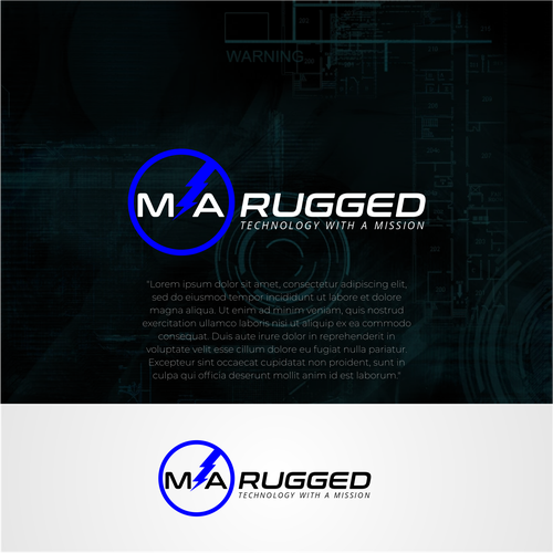 Mid-Atlantic Rugged Systems Logo and Brand Guide Design by Randy Yanuar