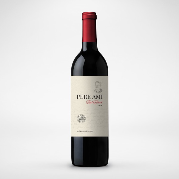 Pere Ami Wine Label