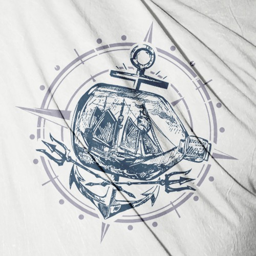 Nautical Tee Shirt Concept Design by mire.veli