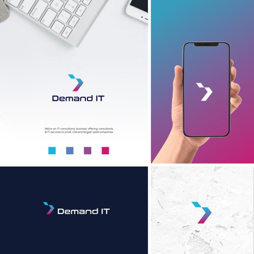 Design a logo for a modern & professional IT-consultancy business! Design by Wanpis