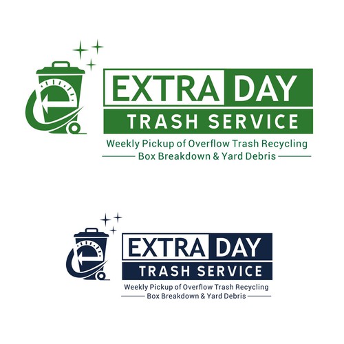 Trash Service Logo Design by hasahatan