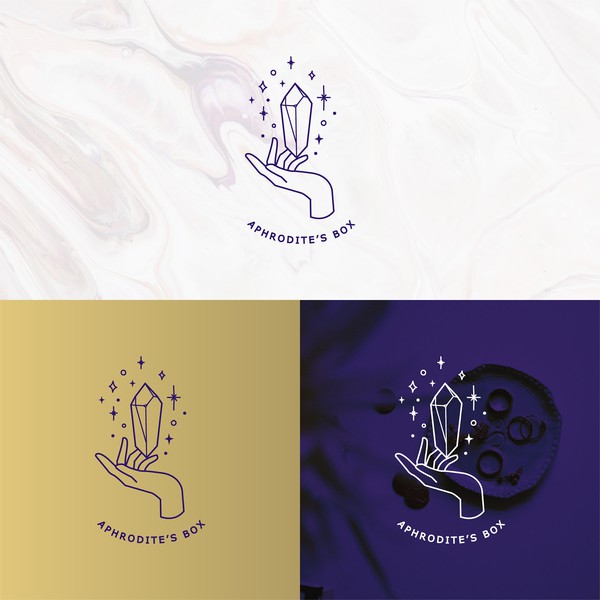 Design realizzato da Marila Bau intitolato "Propuesta de logo para Aphrodite's Box"