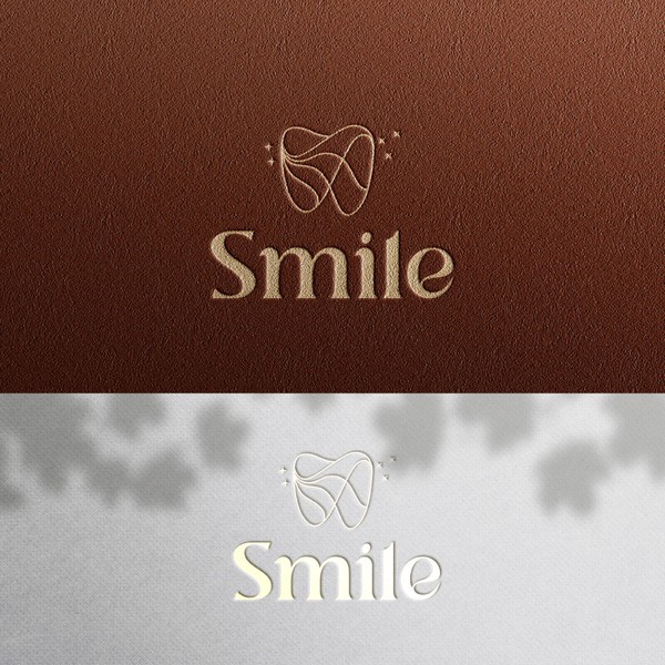 Design by Aji Jaelanni titled "Luxurious and elegant logo design for a dental services company"