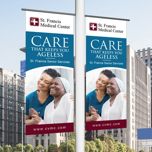 Design a banner that attracts older adults & families to use our specialized senior care & services Design réalisé par Sketch Media™