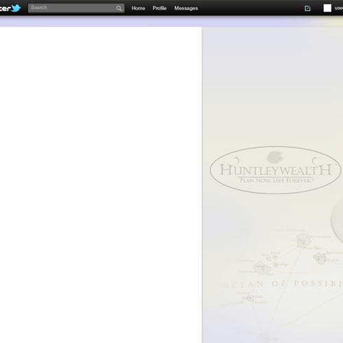 Create the next twitter background for Huntley Wealth Insurance デザイン by Tecnolica