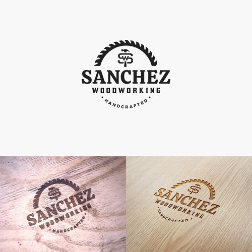 Wood burning logo Design by Arisabd