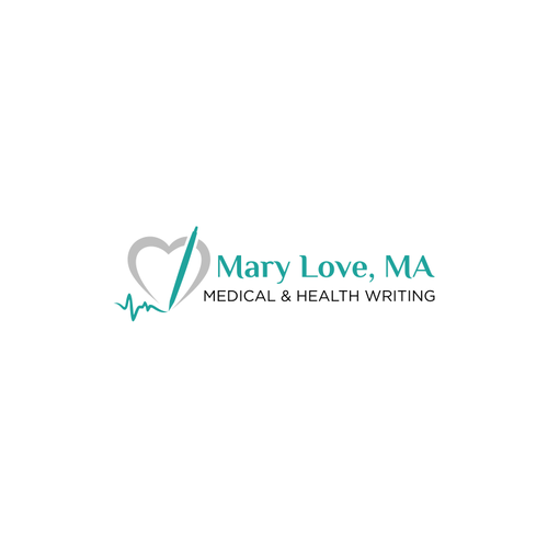 A friendly logo for a writer specializing in medicine & health Design by MK.n