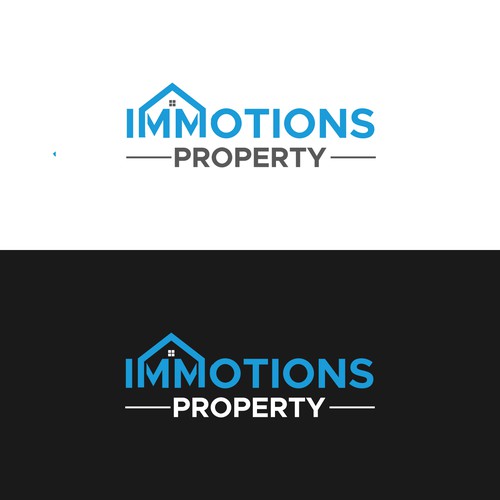 Logo IMMOTIONS PROPERTY Design by hijolmax™