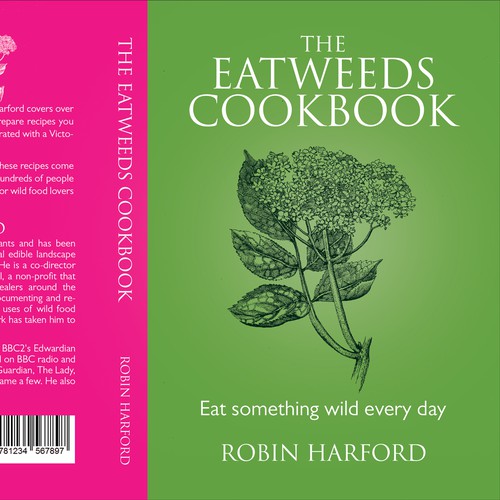 New Wild Food Cookbook Requires A Cover! Design by Shivaal