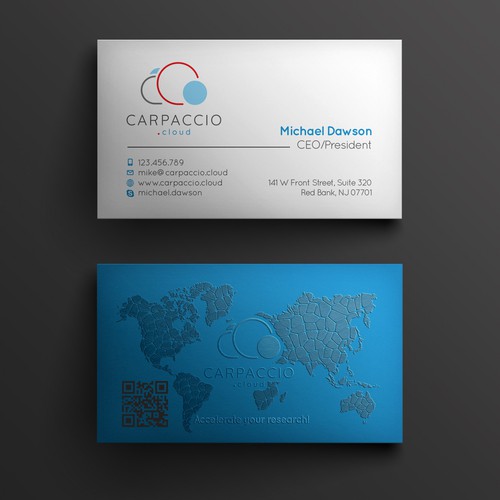 Give more muscle to research with graphic ID for CARPACCIO.cloud Design by kendhie