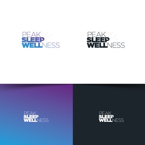 In need of a statement piece logo for our new sleep wellness business! Please emphasize 'sleep well' in logo. Design by Mot®