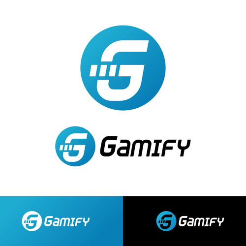 Gamify - Build the logo for the future of the internet.  Design by Logosquare