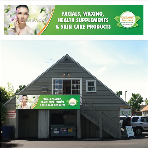 Organic Boosters needs a new signage Design por Oded Sonsino