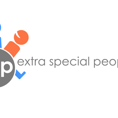 create a logo for Extra Special People, Inc.-- and you'll change lives! Design by Megan Kluttz