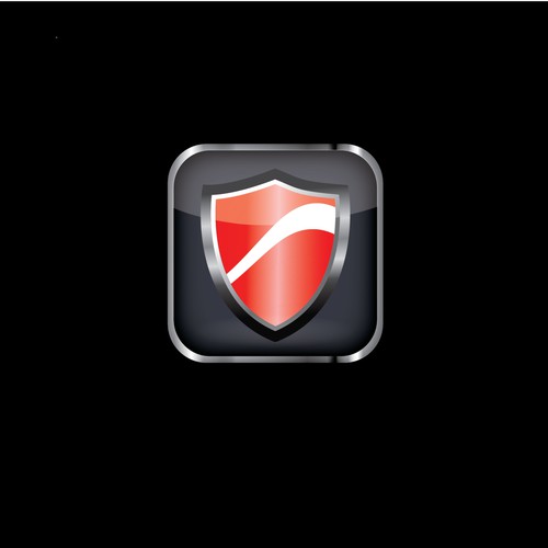 Diseño de Iphone Security App Logo de blueraven