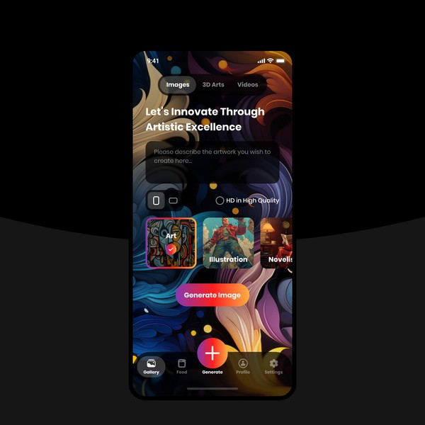 AI Image Generator App