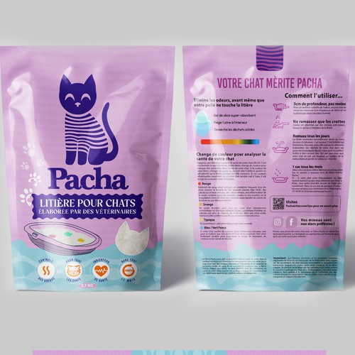 Cat Litter startup Minimalistic packaging - Contest Design von agooshe