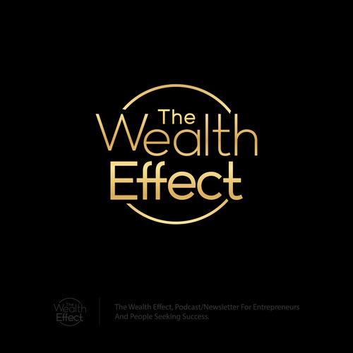The Wealth Effect Podcast & Newsletter for Entrepreneurs Design by TheLogo69