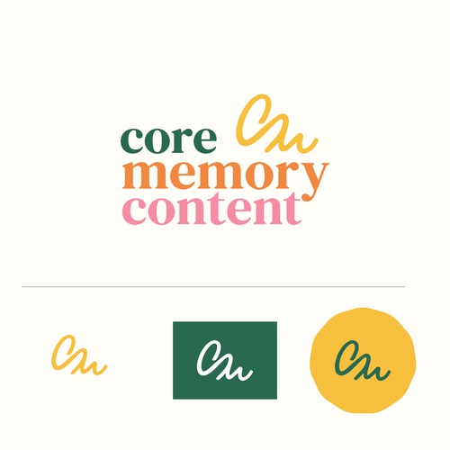 "Design a colorful youthful logo for an iphone event content creation business!" winning Web page design
