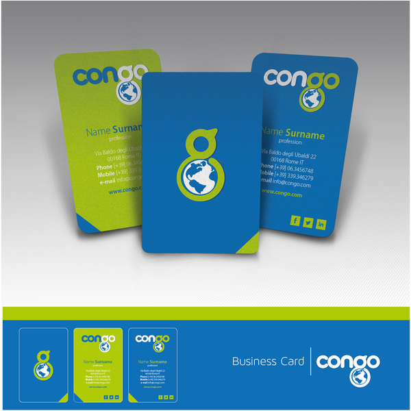 New logo and business card wanted for Congo