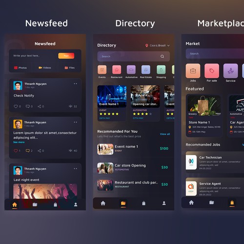 Designs | Designing an attractive and friendly navigating app | App ...