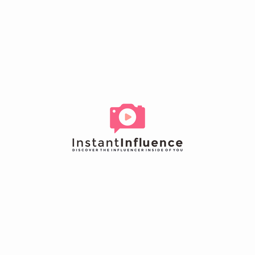 Instant Influencer Logo Design by vincha'