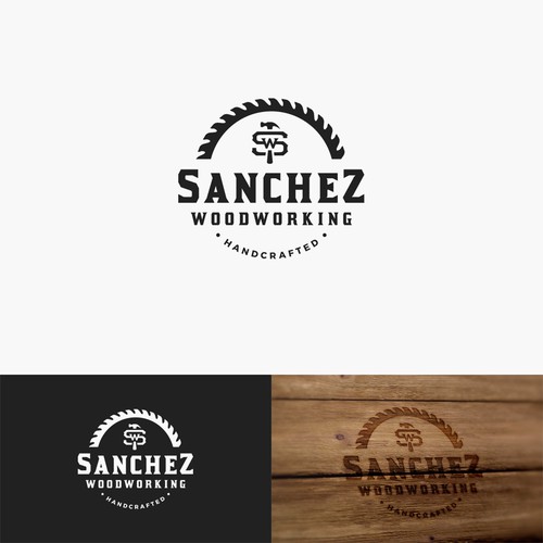 Wood burning logo Design by Arisabd