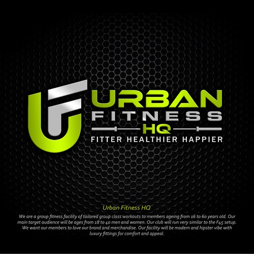 Group Fitness Gym Logo Design by Grapìkal