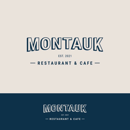 Montauk Logo Design by zuzula