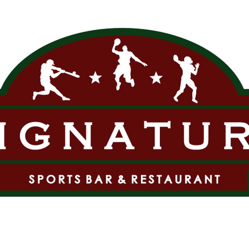 Help Signature Sports Bar & Restaurant with a new logo | Logo design ...