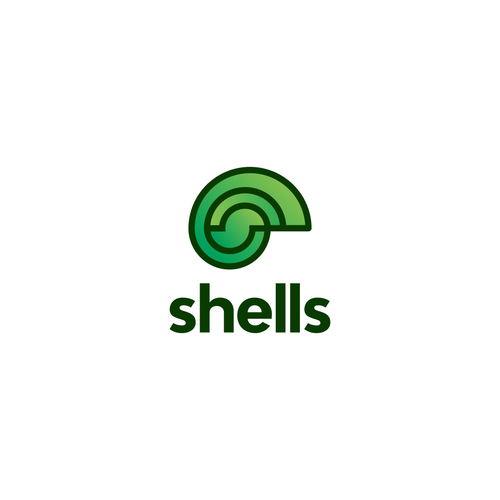 Logo design for UNIX Shell company. Design réalisé par Zea Lab