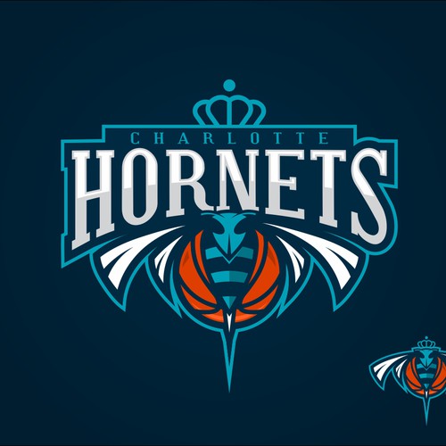 Community Contest: Create a logo for the revamped Charlotte Hornets! Design by dinoDesigns