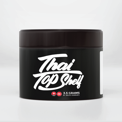 Luxury Cannabis Jar Label Design for High-End Thai Brand Design by Sayyed Jamshed