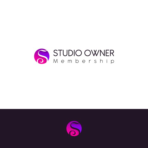 Logo for fun Dance Studio Owner Membership! 🤩 Design by RUBENS.GD