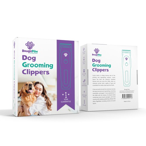 Design a powerful packaging box for a pet brand to appeal worldwide pet lovers Design by Packagingholic