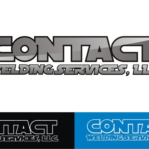 Logo design for company name CONTACT WELDING SERVICES,INC. Design por blodsyntetic